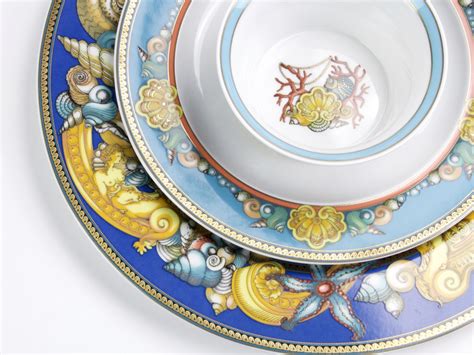 piatto rosenthal per versace le tresor de la mer|Versace Dinnerware Collection .